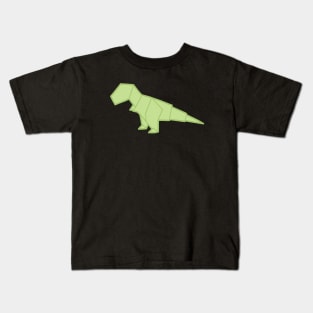 Origami T-Rex Kids T-Shirt